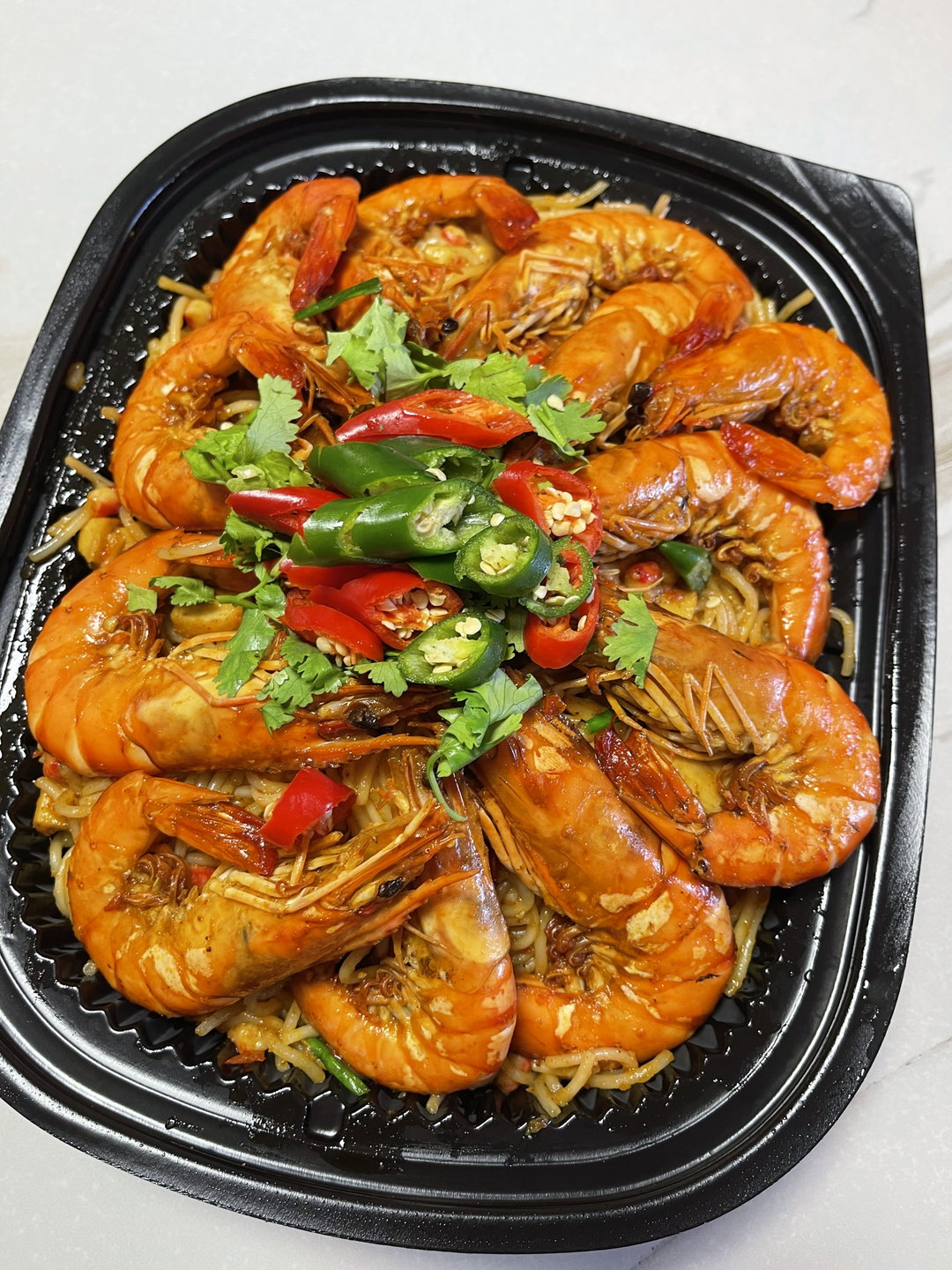 Fried Laksa Tom Yum Prawns (8-10paxs)