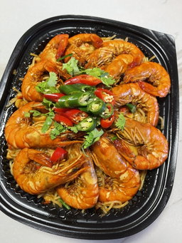 Fried Laksa Tom Yum Prawns (8-10paxs)