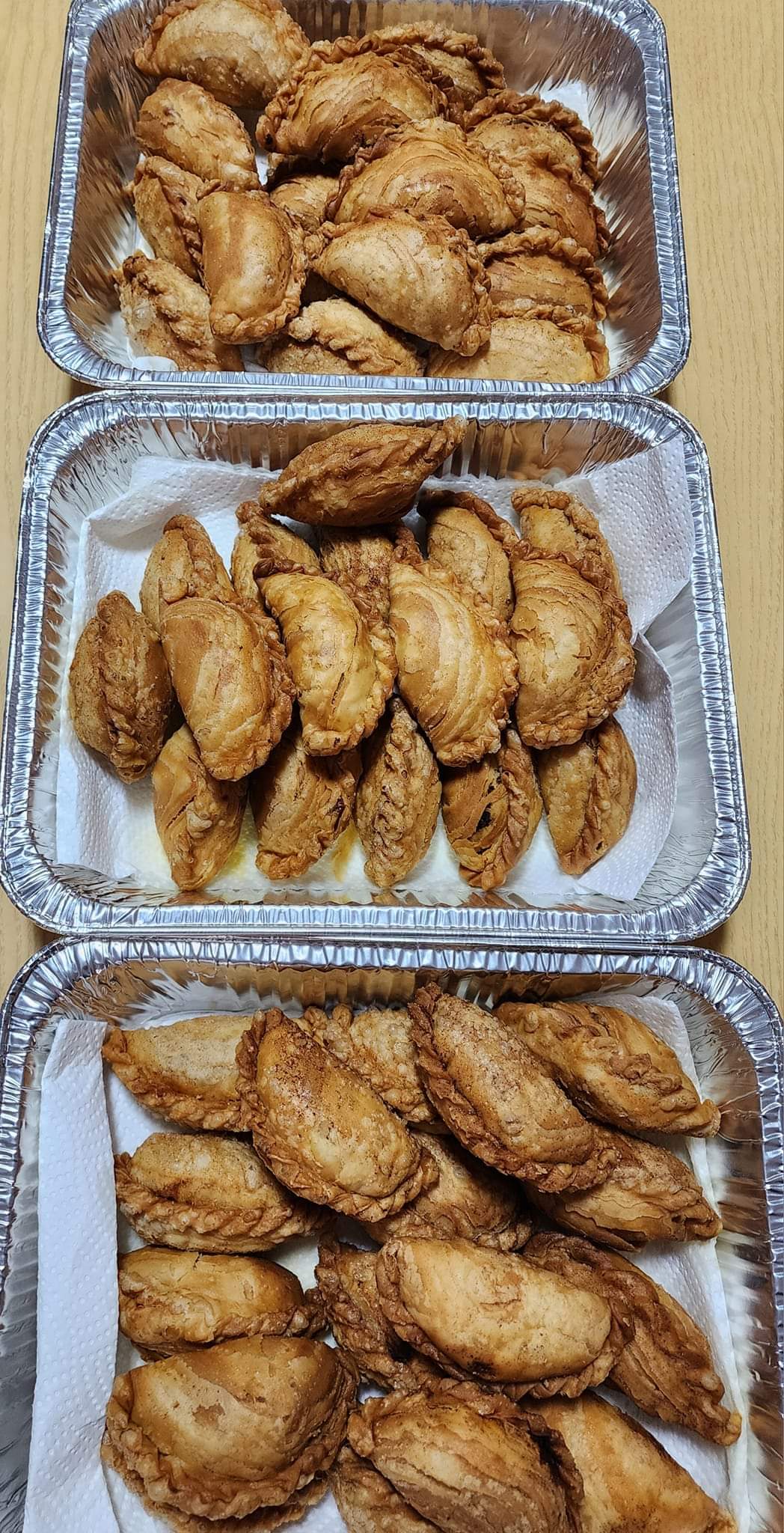 Chicken potato curry puffs with eggs! Top seller 85 to 90g each!(5pcs $13))(10 pcs $25)_2