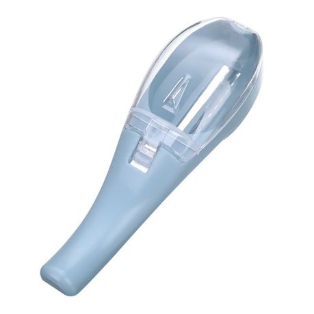 Multifunctional Kitchen Manual Cutter Storage Peeler Grater Peeling Knife - Blue