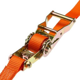 2" x20FT Durable Ratchet Tie-Down Strap with Metal Buckle - 6m - 2 Pack