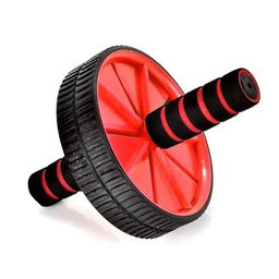 CoreMax: Red Ab Roller Wheel for Fitness Training