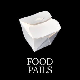 CHINESE TAKEOUT PAILS - PLAIN WHITE  - 946ml (32oz)