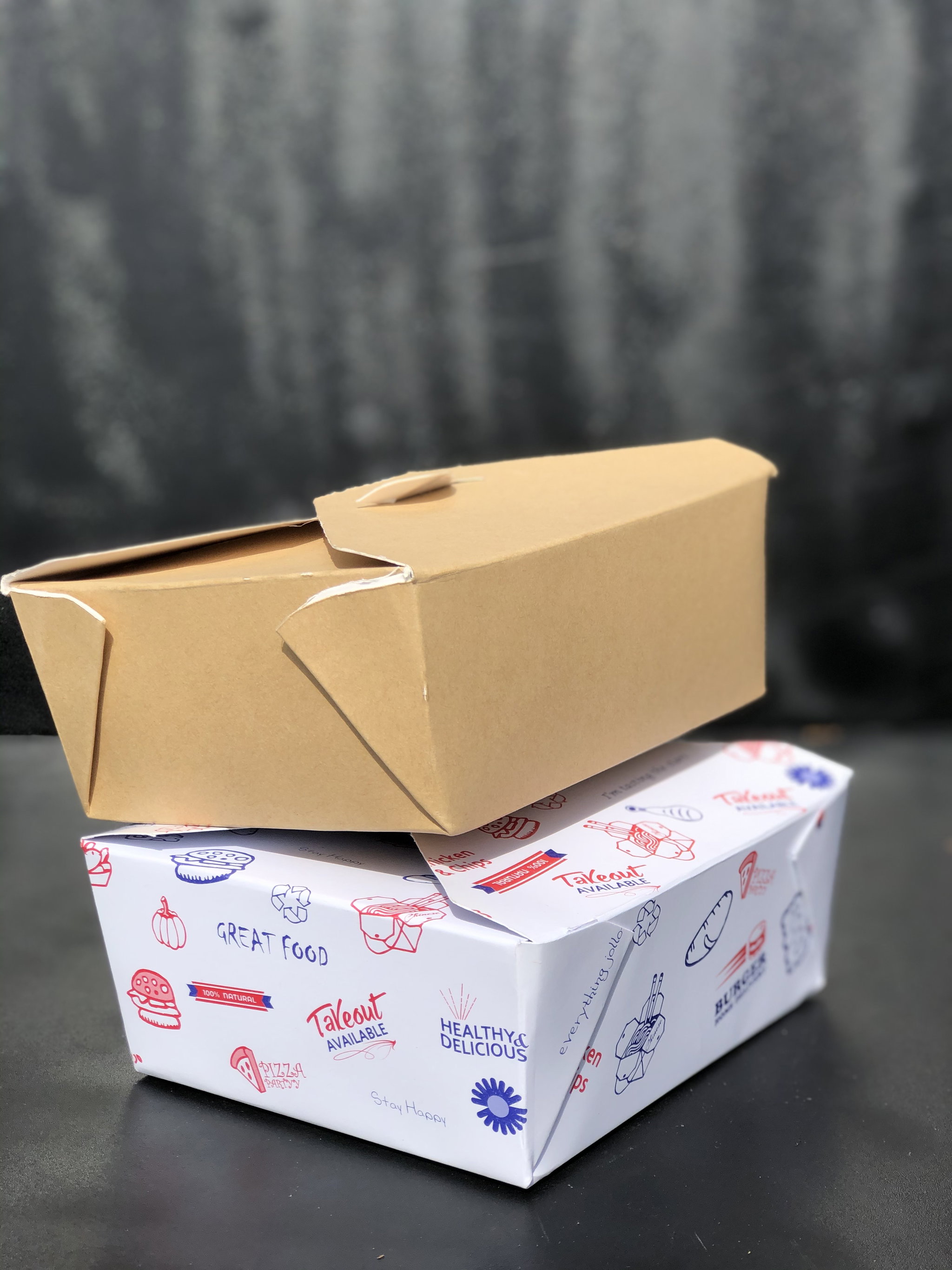 TAKEOUT LUNCH BOXES - ''KRAFT BROWN'' - 40oz | 1183ml_8