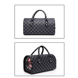 Rechargeable Handbag Wireless Bluetooth Speaker LED Karaoke Speaker - Black