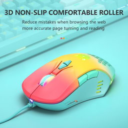 ONIKUMA CW902 Anti-Sweat & Non-Slip Gaming Mouse With Colorful Lighting