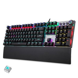 AULA F2088 104 Keys Wired Gaming Mechanical Punk Keyboard Mixed T1R1