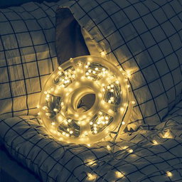50M LED Christmas Decorative String Lights for Party Garden - Warm White - 3 Pack