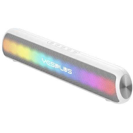 YesPlus RGB LED Wireless Speaker - White