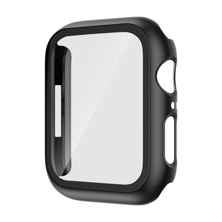 45mm Watch Cover and Screen Protector for Apple - Black