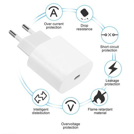 SWEG Type-C Fast Charger 20W PD Power EU Pin Adapter_1