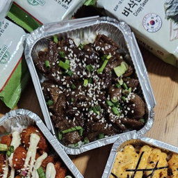 Mongolian Beef Sushi Bake