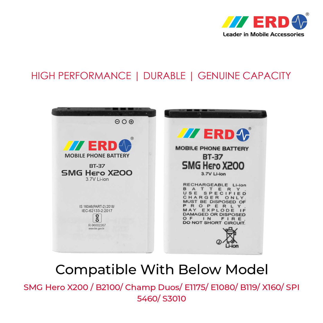 ERD BT-37 SM-X200 LI-ION Mobile Battery