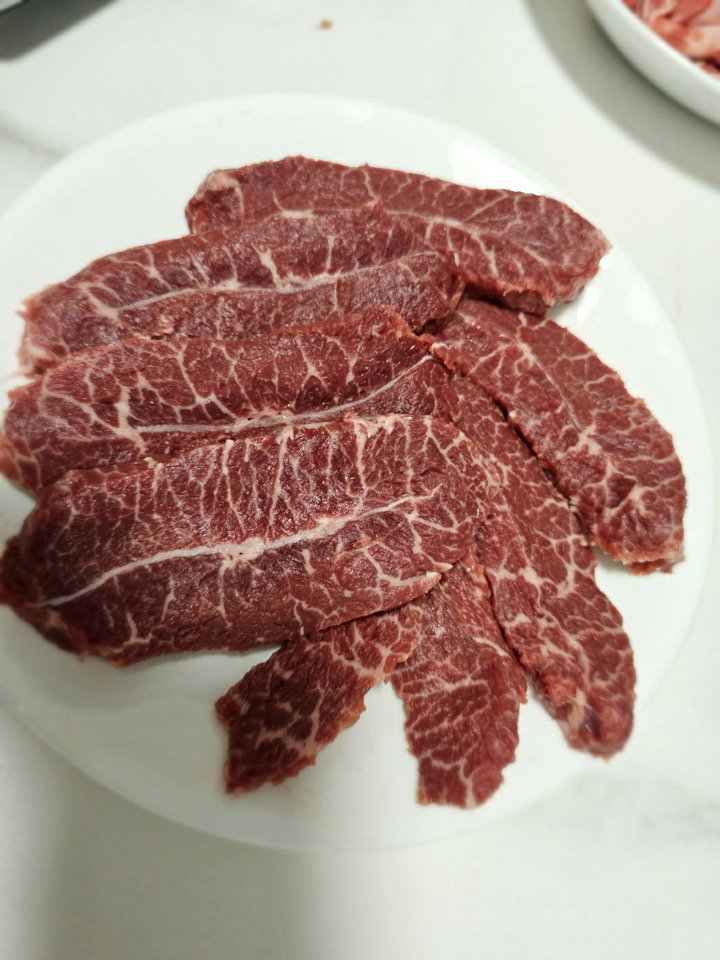 호주산 블랙앵거스 부채살 소분 (스테이크용) 1kg(손질 전 무게)
