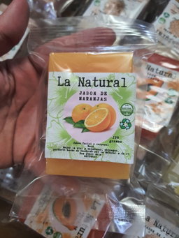 Jabon surtido cuadrado La Natural caja 