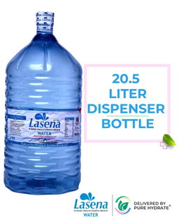 Lasena Natural Alkaline Water - 20.5 Liter Refill Dispenser Bottle