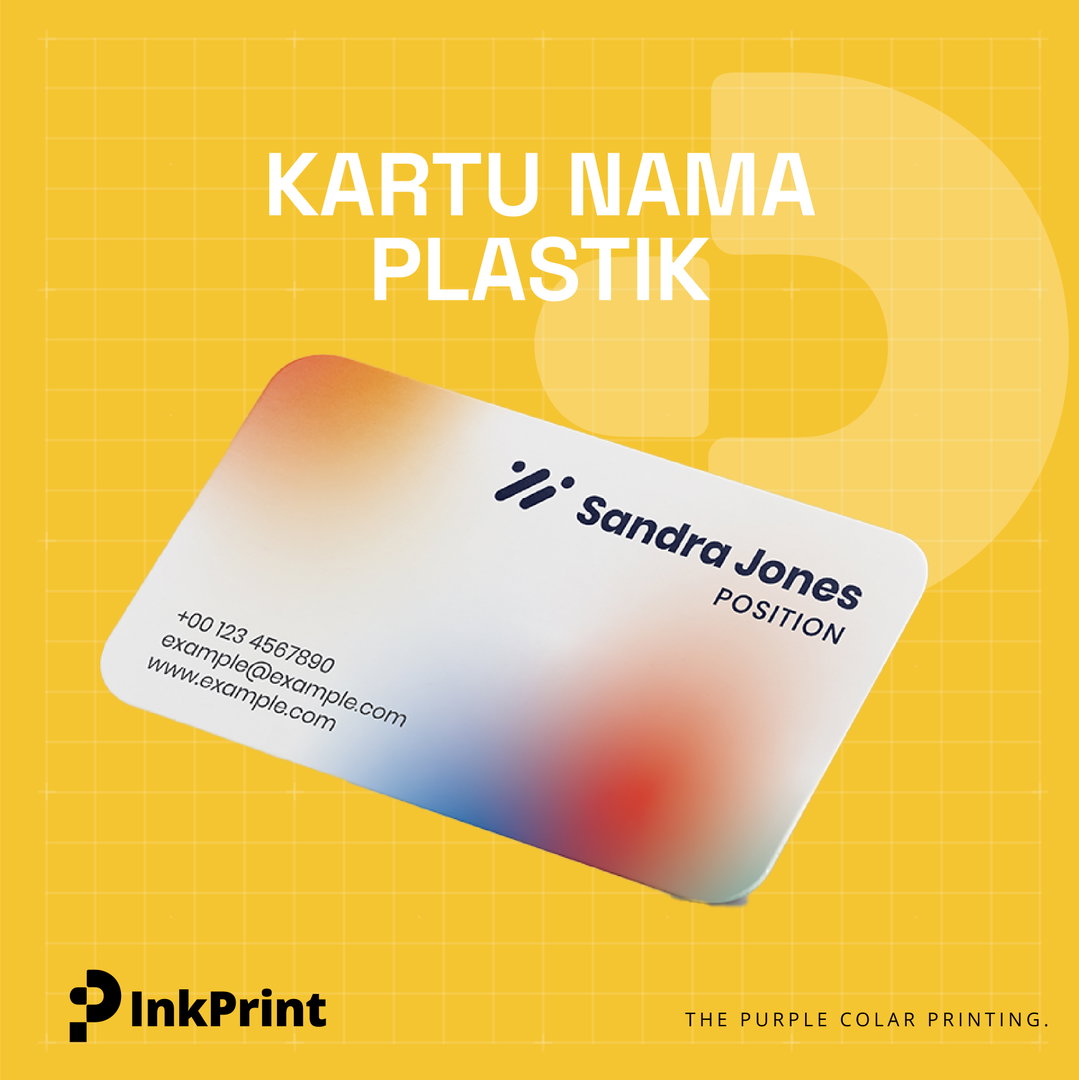 Kartu Nama Plastik