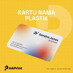 Kartu Nama Plastik
