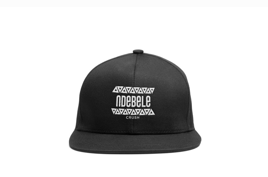 NDEBELE CRUSH BLACK STYLISH CAP ( AVAILABLE IN DIFFERENT COLORS