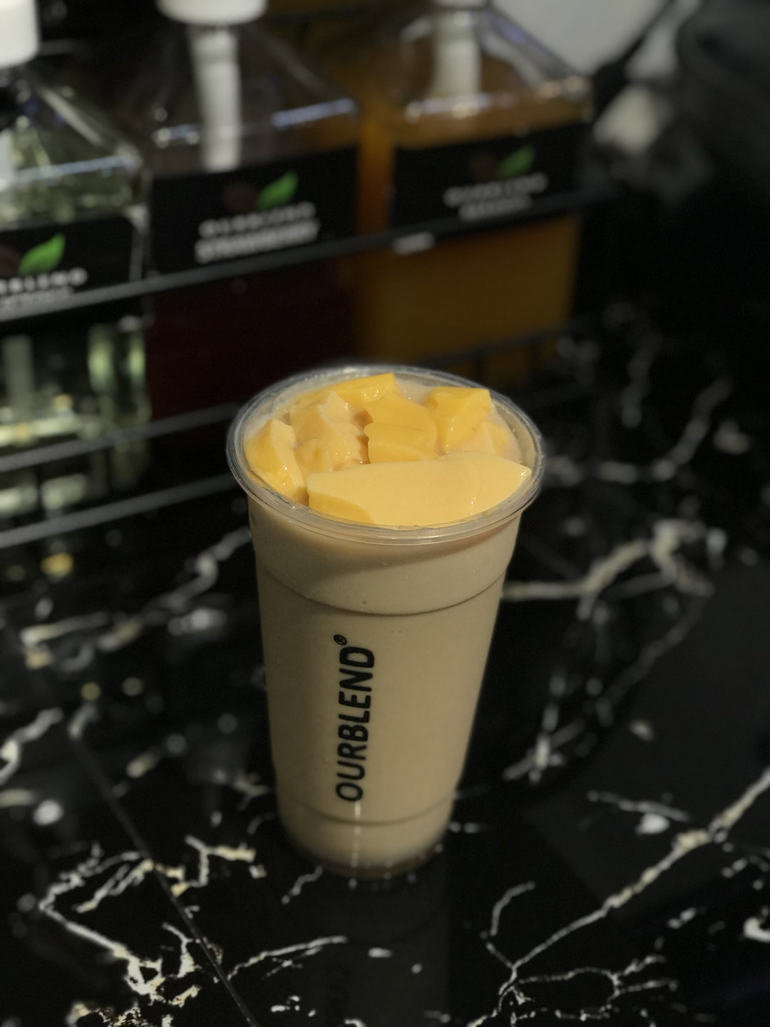 Wintermelon Milk Tea with  Egg Pudding (Large)