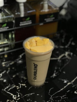 Wintermelon Milk Tea with  Egg Pudding (Large)
