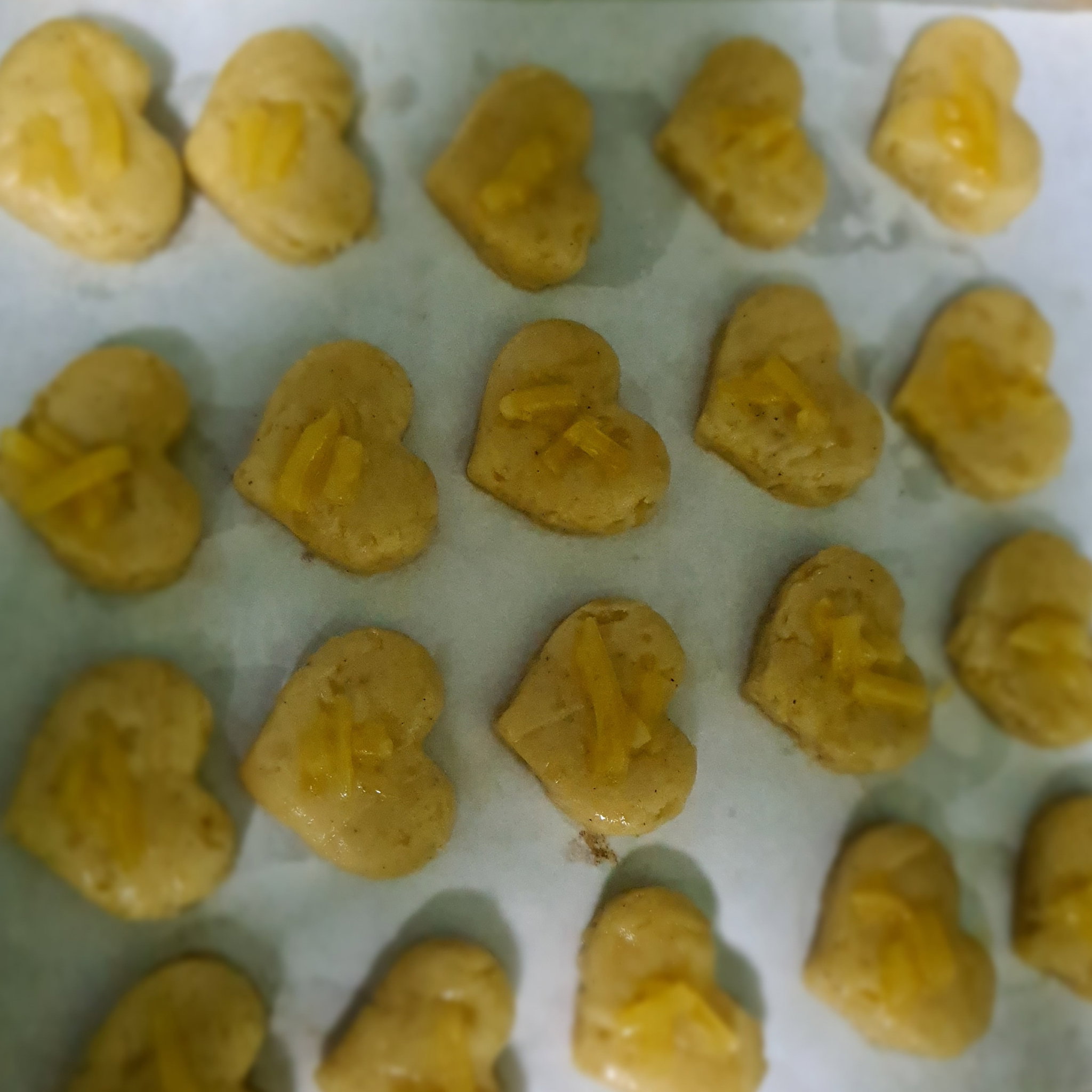 Biskut Keju (Cheddar Cheese Cookies) 💖👍_0