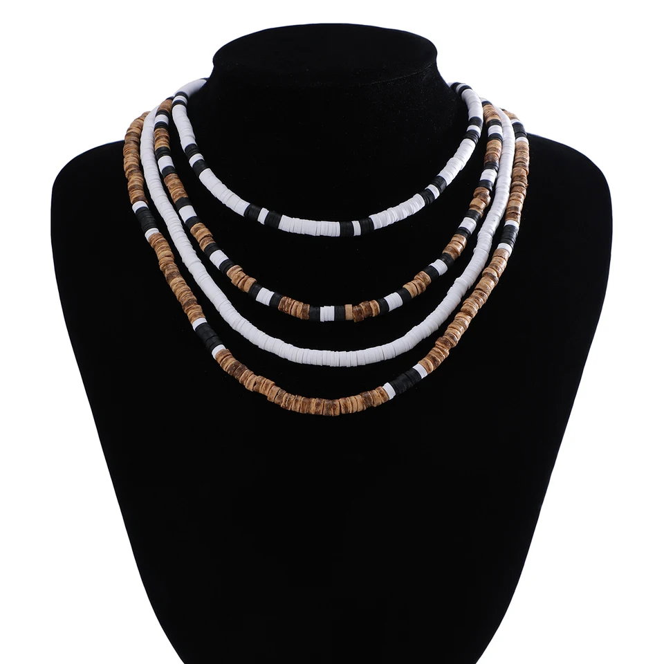 mix coconut with nice colours necklace _10