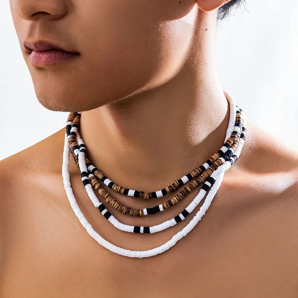 mix coconut with nice colours necklace _6