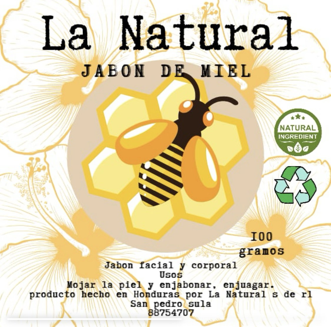 Jabon surtido cuadrado La Natural caja _1