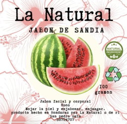 Jabon surtido cuadrado La Natural caja 