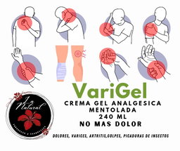 Varigel crema 8 onzas x24UNS 