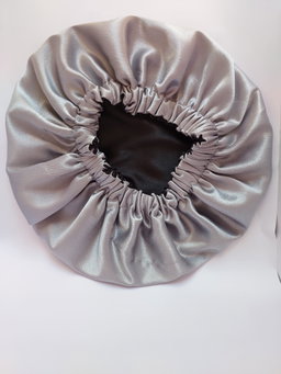 SILVER DOUBLE SIDED BONNET  