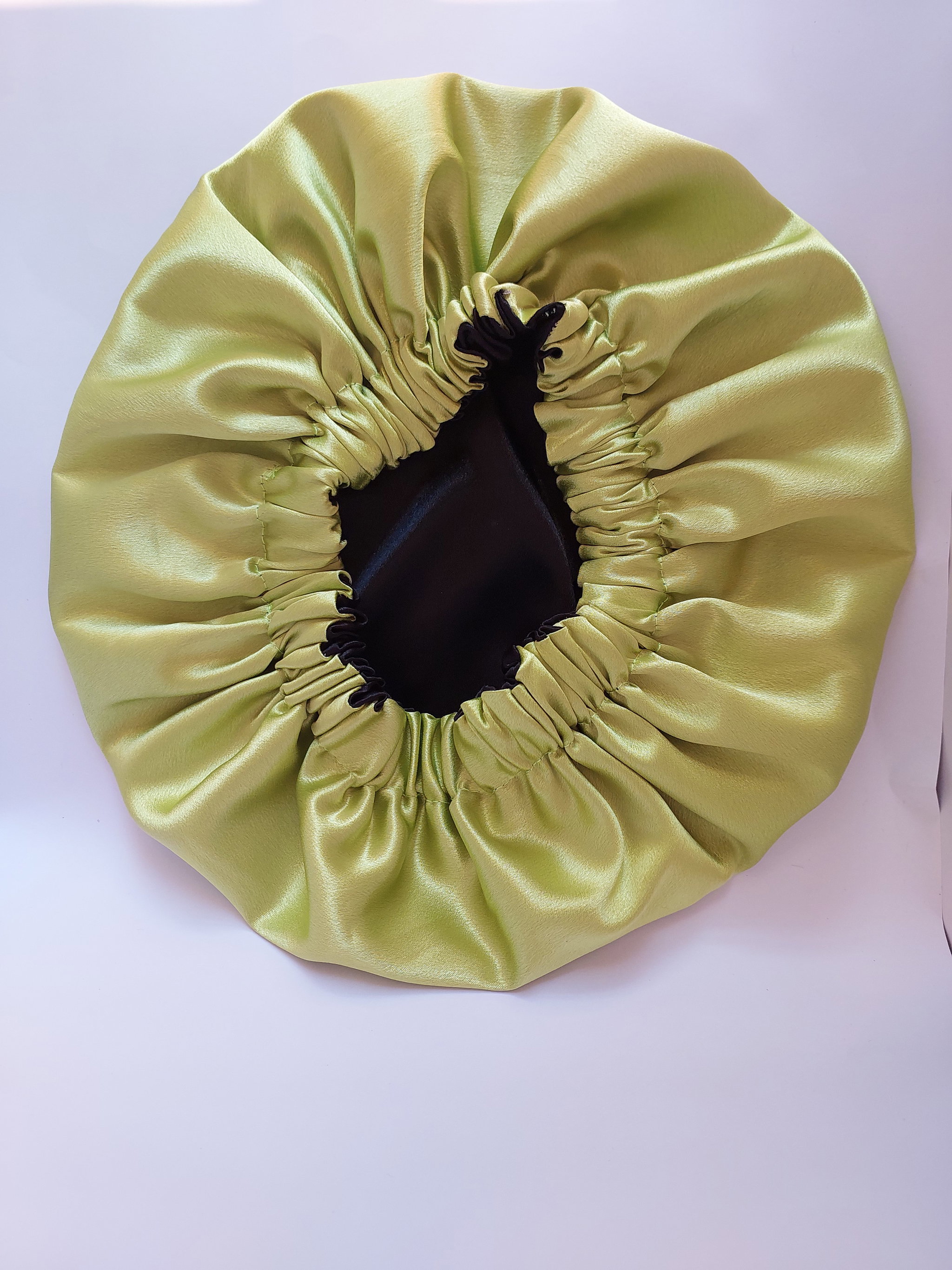 GREEN DOUBLE SIDED BONNET   _0