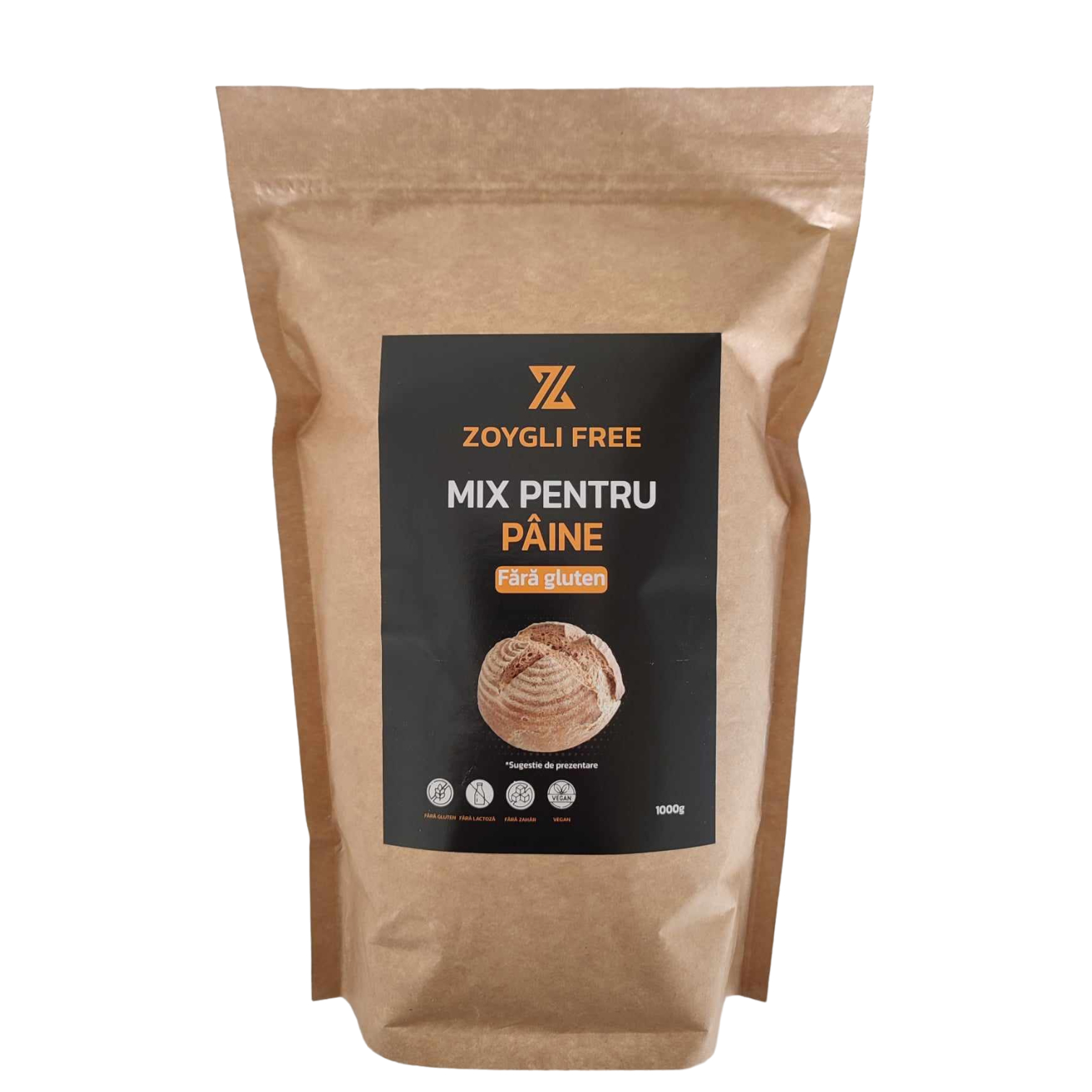 Mix Paine fara gluten ZoygliFree 1000g_0