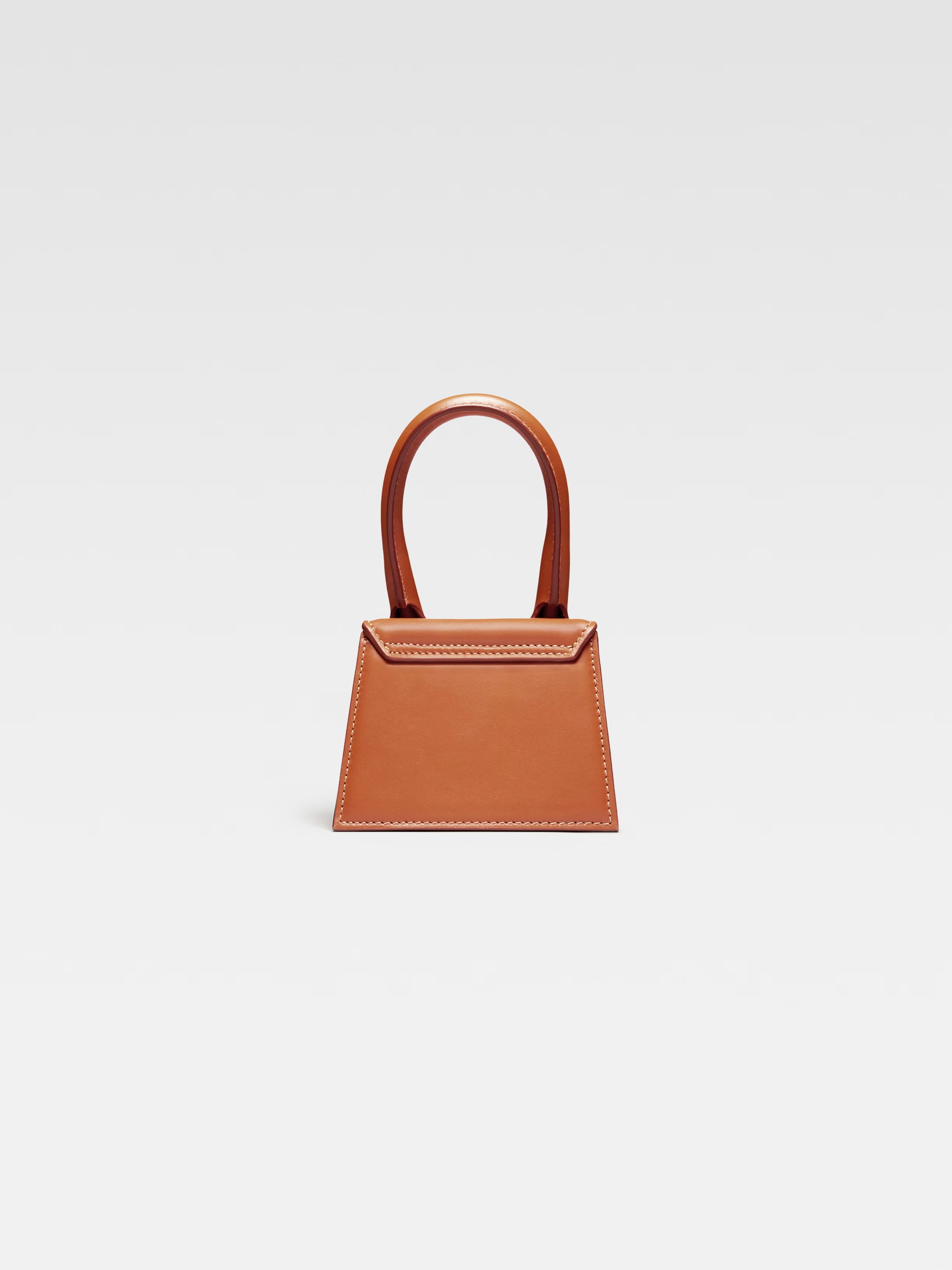 JACQUEMUS LE CHIQUITO MINI LEATHER BAG IN LIGHT BR_1