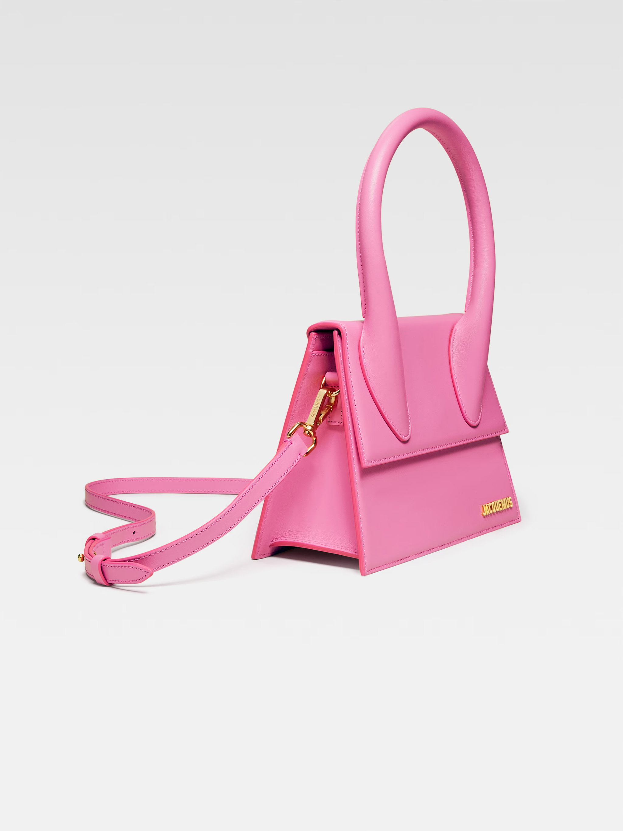 JACQUEMUS LE GRAND CHIQUITO HANDBAG IN PINK 213BA0_2
