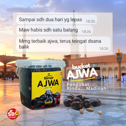AJWA BUCKET 550g