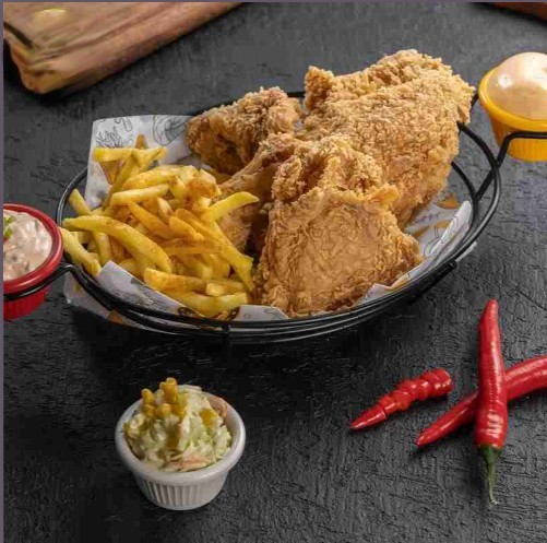 دجاج بروستد سبايسي