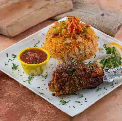 وجبة رز مندي لحم_0