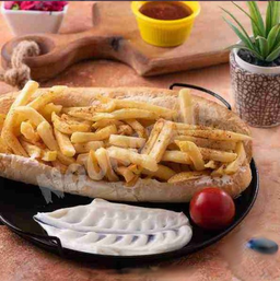 ساندويتش بطاطا خبز صمون