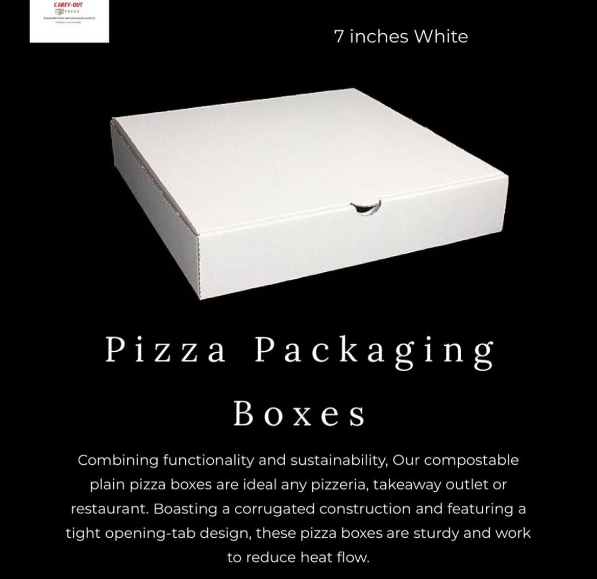 PIZZA BOXES - 7” WHITE / RETAIL_2