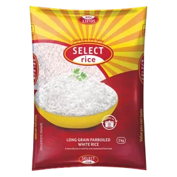 Select Rice Long Grain Parboiled White Rice 2kg