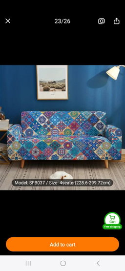 Couch covers single to 4 seater