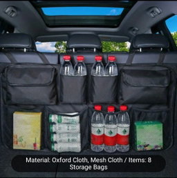 Car boot organizer