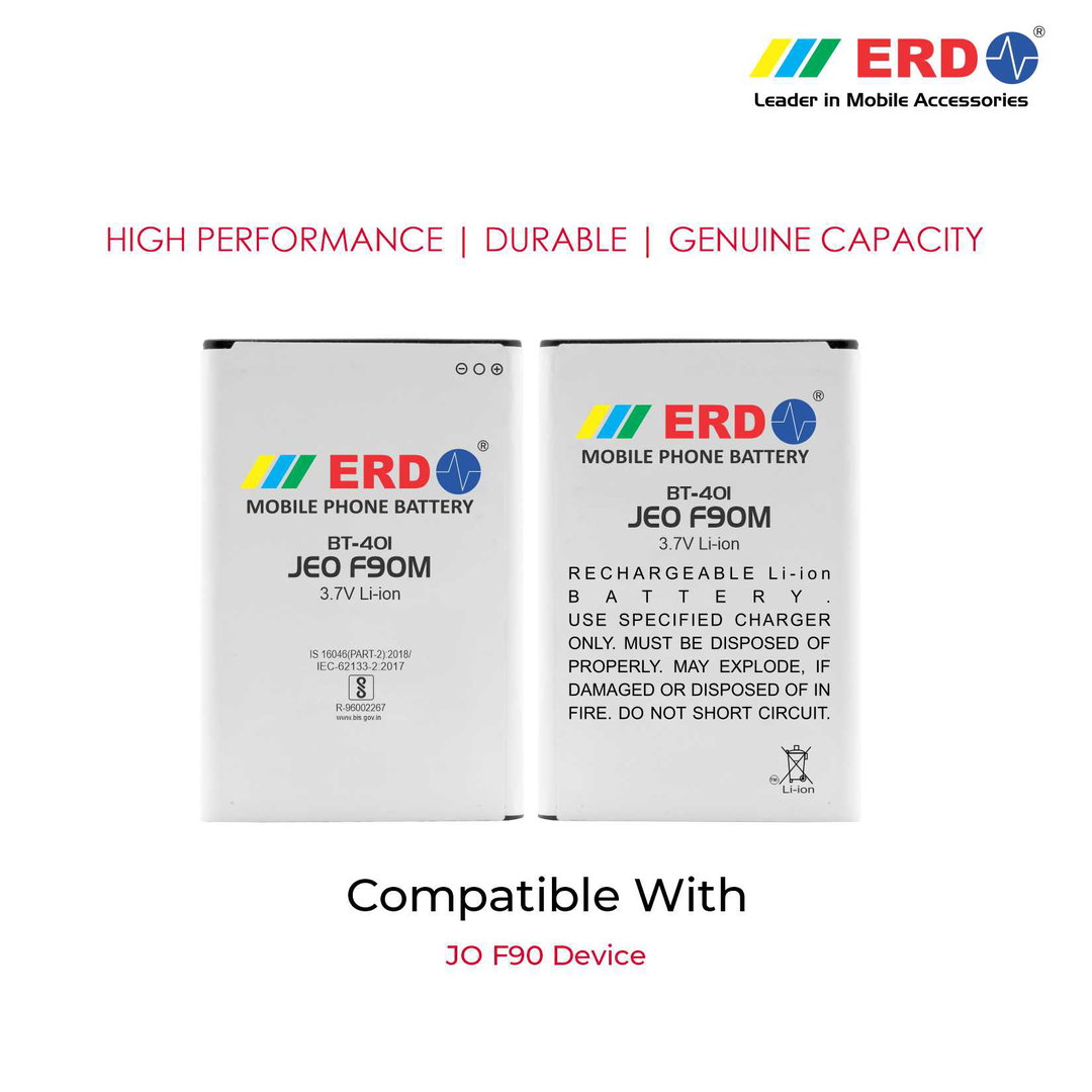 ERD BT-401 LI-ION Mobile Battery Compatible for Jio F90