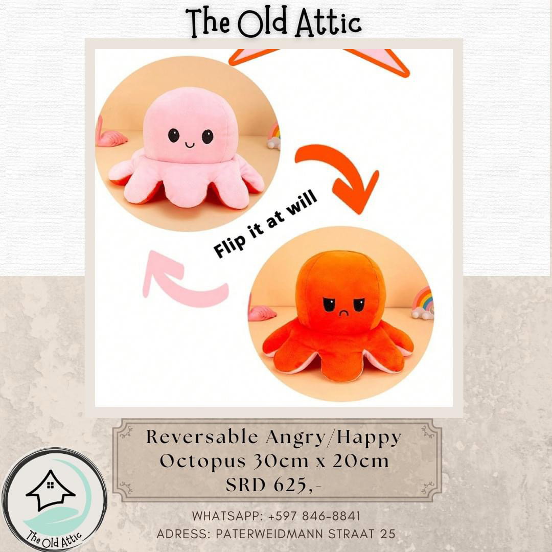 Angry/happy octopus
