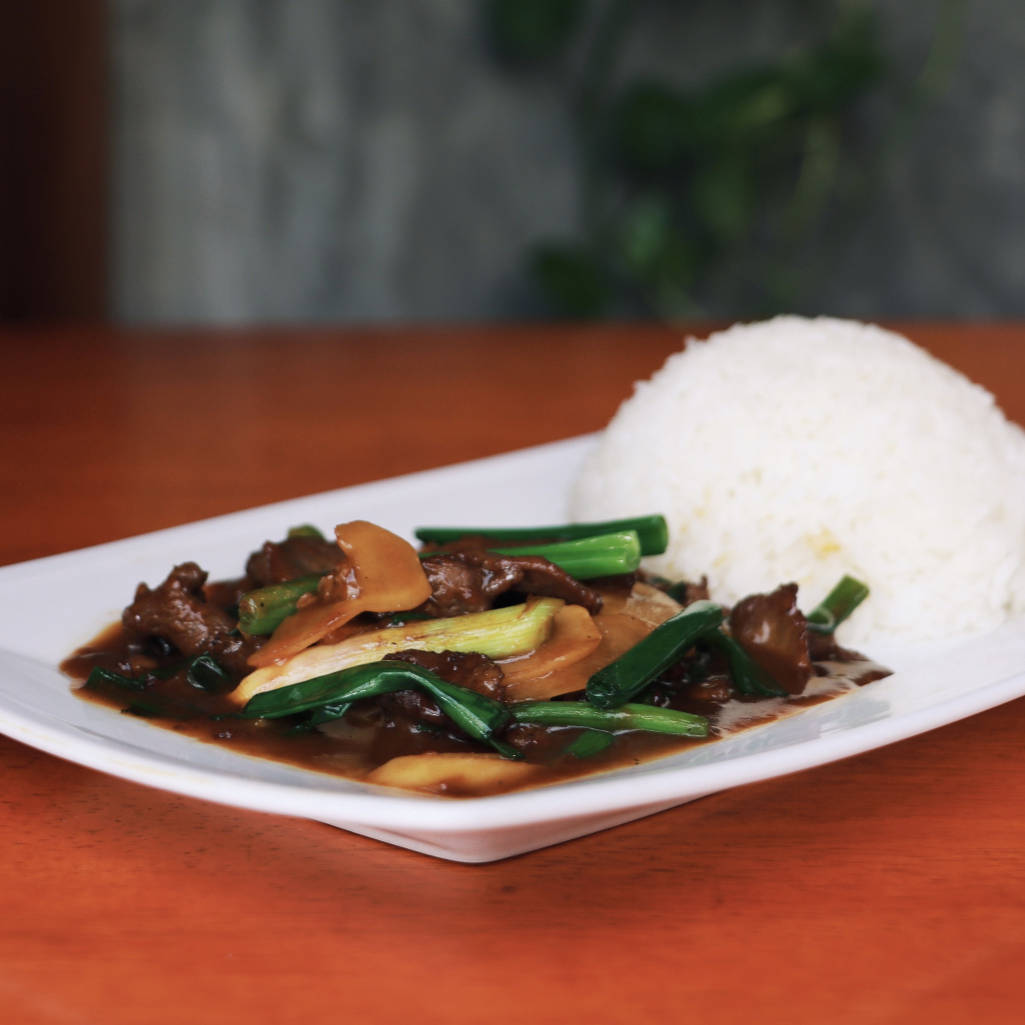 Fried Ginger Beef with Rice_0