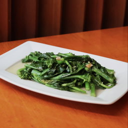 Stir-Fried ‘Kai Lan’ with Salted Fish
