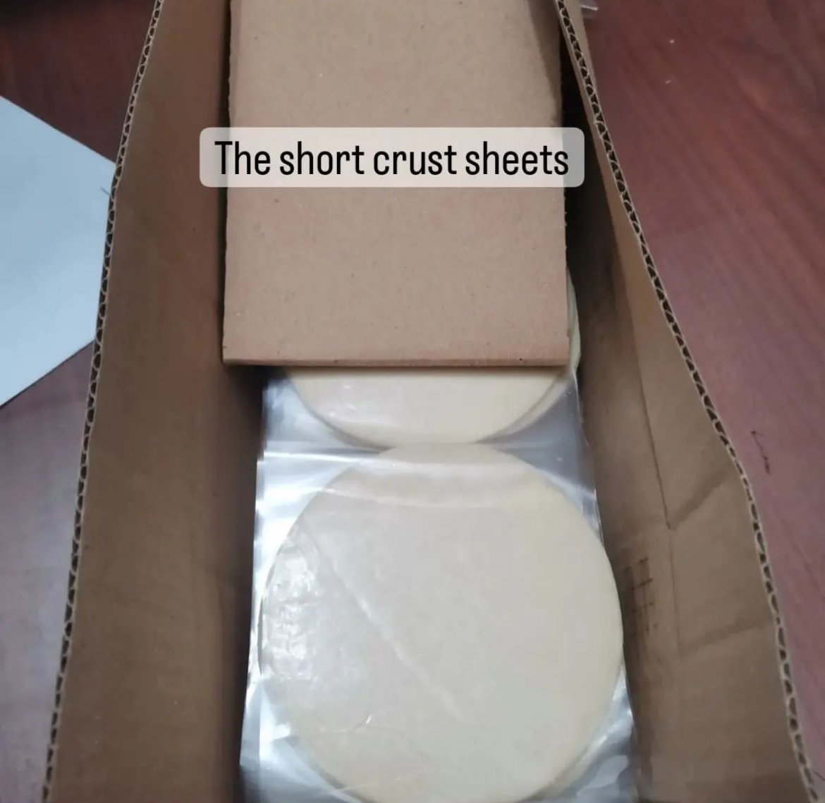 Short Crust / Pattis sheets - Circle