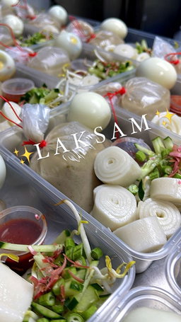 LAKSAM (Min 40 bentos/40 pax)